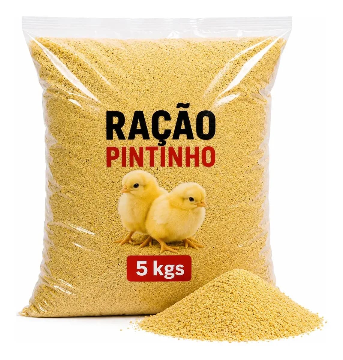 Ração Pintinho 5kgs Fase Inicial 1 A 21 Dias