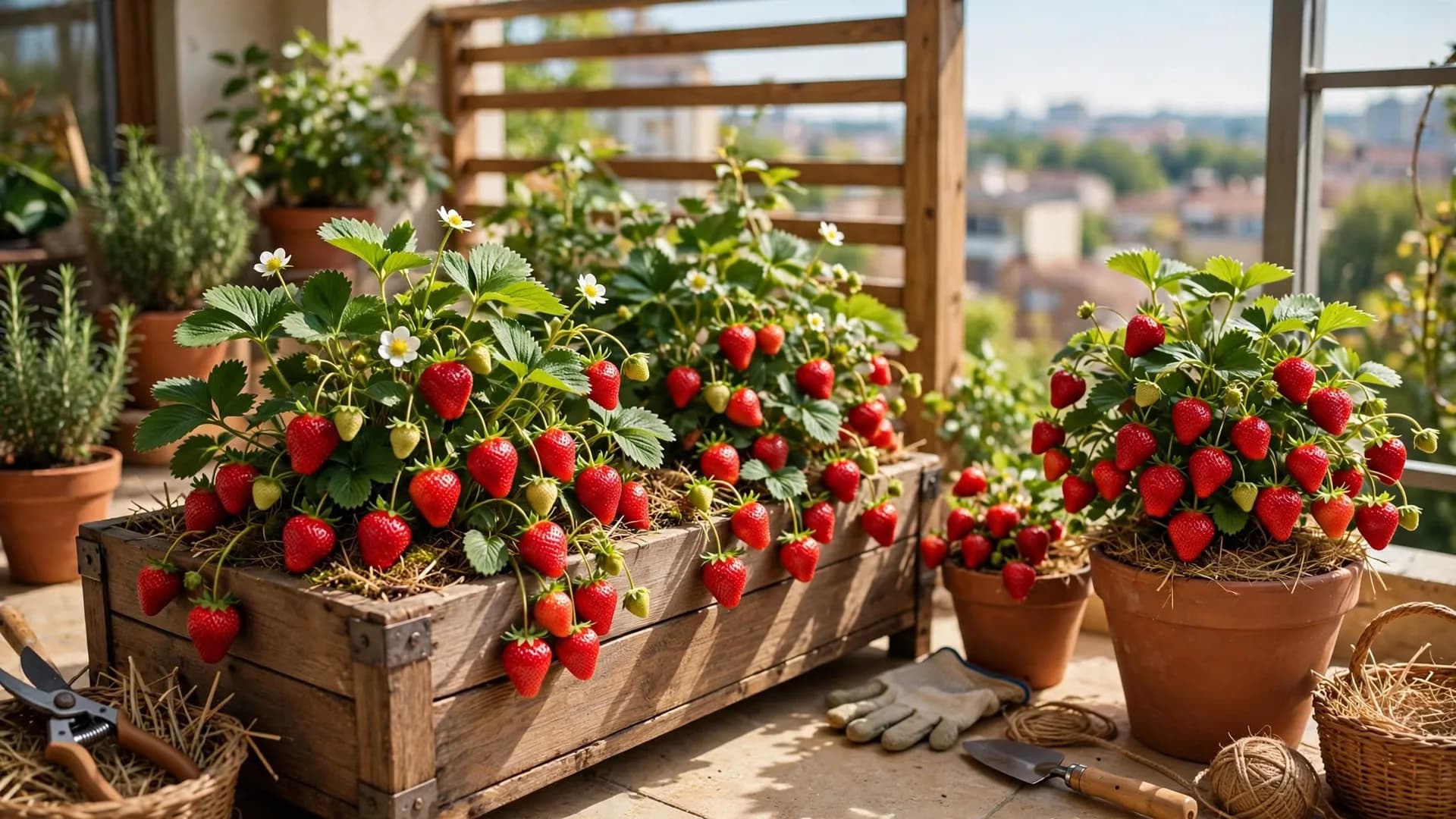 Como cultivar morangos em casa